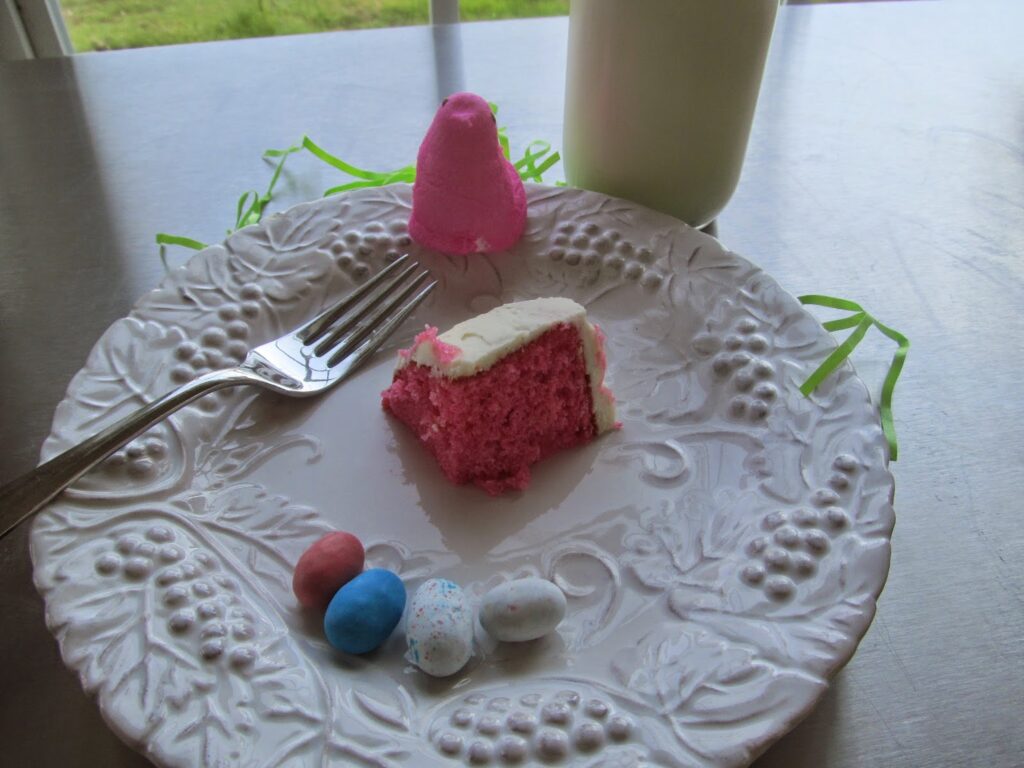 Pink Peeps Cake Recipe