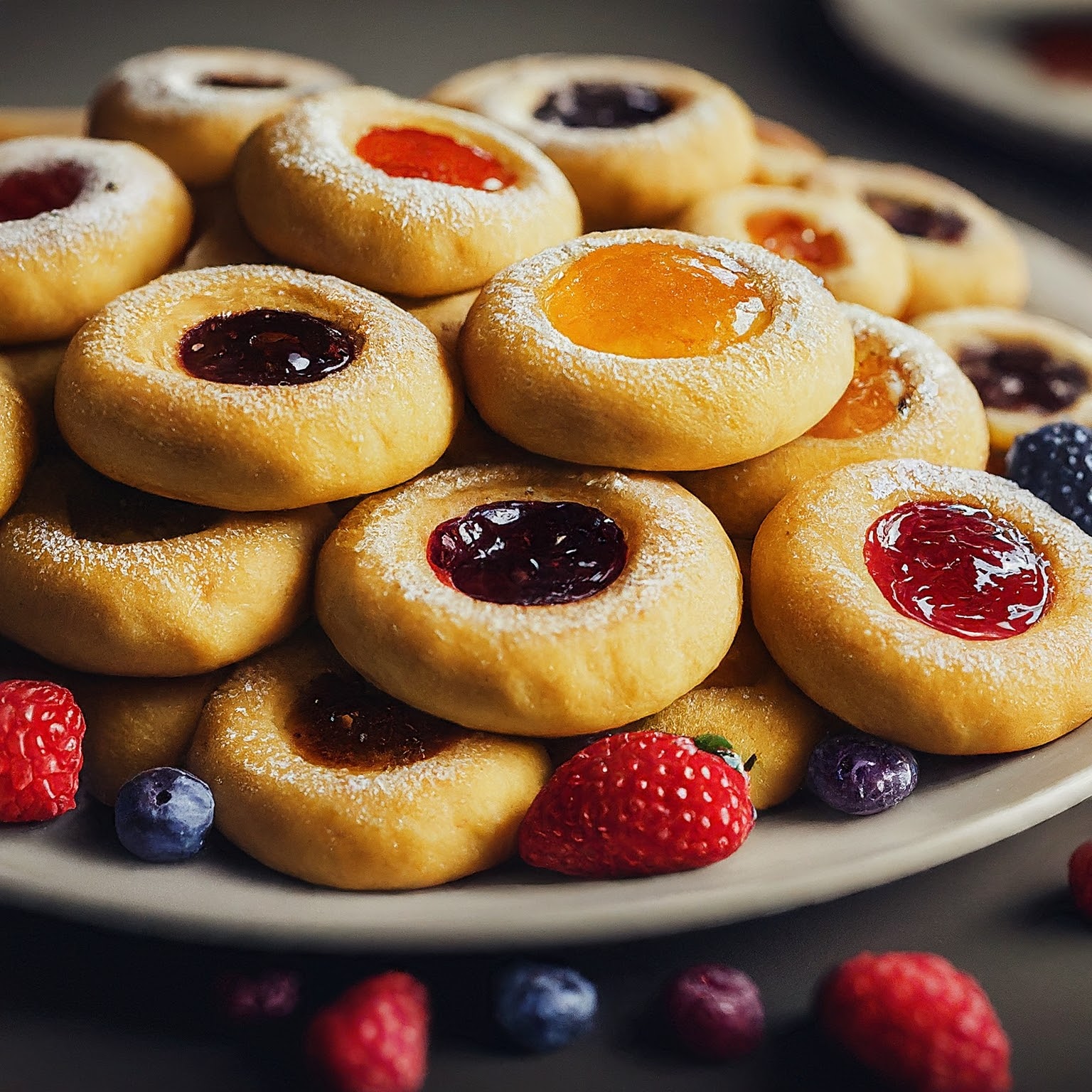 Thumbprint cookies recipe: Decadent Delights