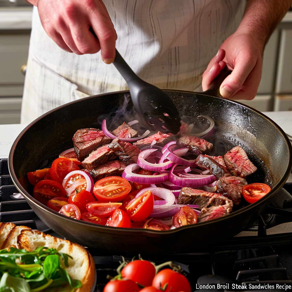 London Broil Steak Sandwiches Recipe