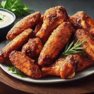 AIR fryer chicken wings recipe: absolute Perfection!