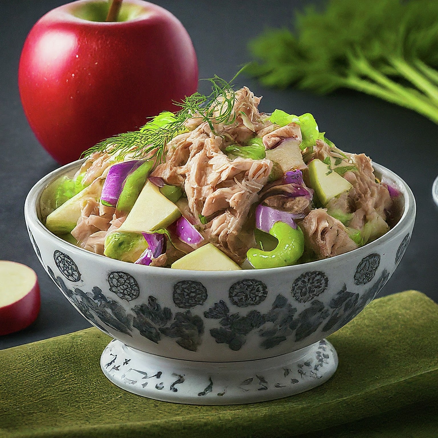 Apple Tuna salad recipe: triumph the Sensation!