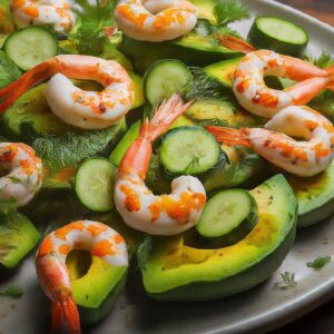 Avocado Cucumber Shrimp Appetizers Recipe: Exquisite Taste! - The Fresh
