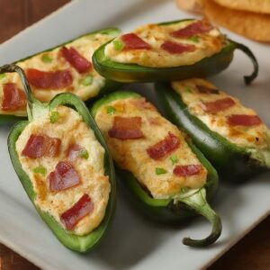 Jalapeno Poppers with Bacon recipe: BOLD & SIZZLING