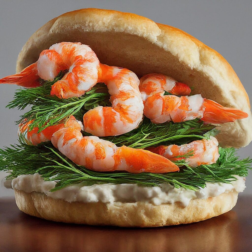 Indulge in the luxurious flavors of our Cheesy Shrimp Tea Sandwiches— a sophisticated twist on the classic finger sandwich. Succulent shrimp, creamy cheese, and fragrant herbs nestled between slices of soft bread, these elegant bites are perfect for any tea party or gathering. Elevate your afternoon with these delectable sandwiches that seamlessly blend comfort and refinement in every bite.