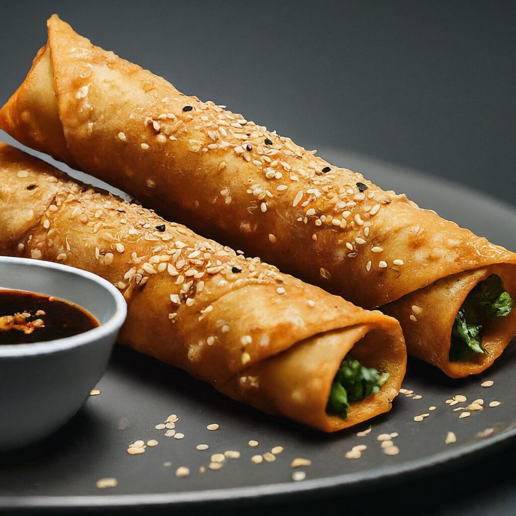 
Indulge in the crispy goodness of homemade egg rolls! This classic recipe features a savory filling of ground pork or chicken, shredded cabbage, and carrots, all wrapped in a delicate egg roll wrapper and fried to golden perfection.