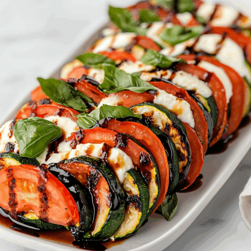 Grilled Zucchini Caprese Recipe: Blissful Delight!