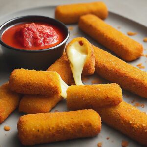 Mozzarella Cheese Sticks Recipe: Crunchy Cravings