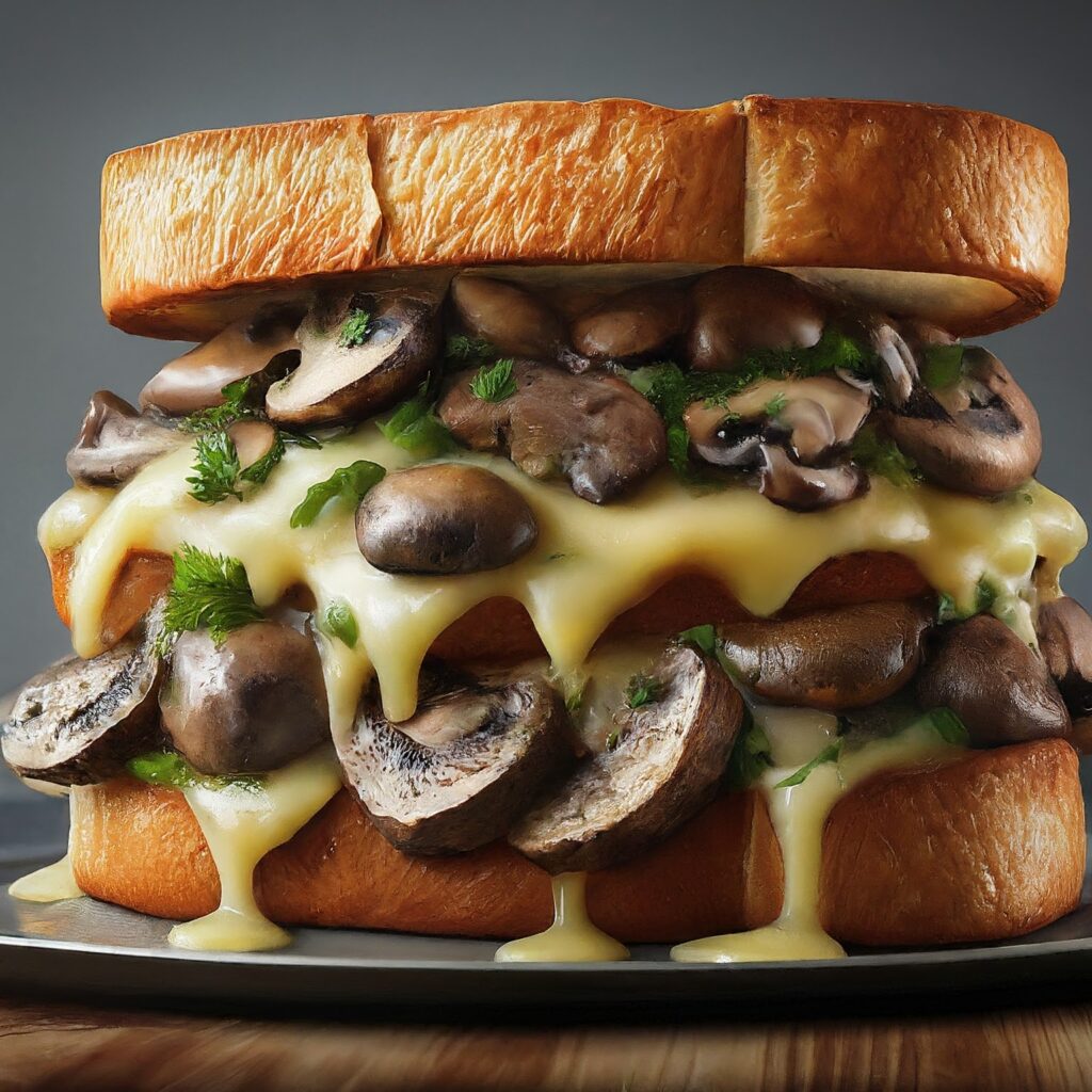 Indulge in the comforting flavors of sautéed mushrooms and melted cheese with these Mushroom Sandwich Melts. With golden-brown toasted bread providing the perfect canvas, each bite is a delightful combination of earthy mushrooms and gooey cheese. Quick and easy to make, these sandwiches are a satisfying meal or snack option that will leave you craving more.