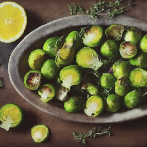 roasted brussel sprouts recipe: Powerful flavor!