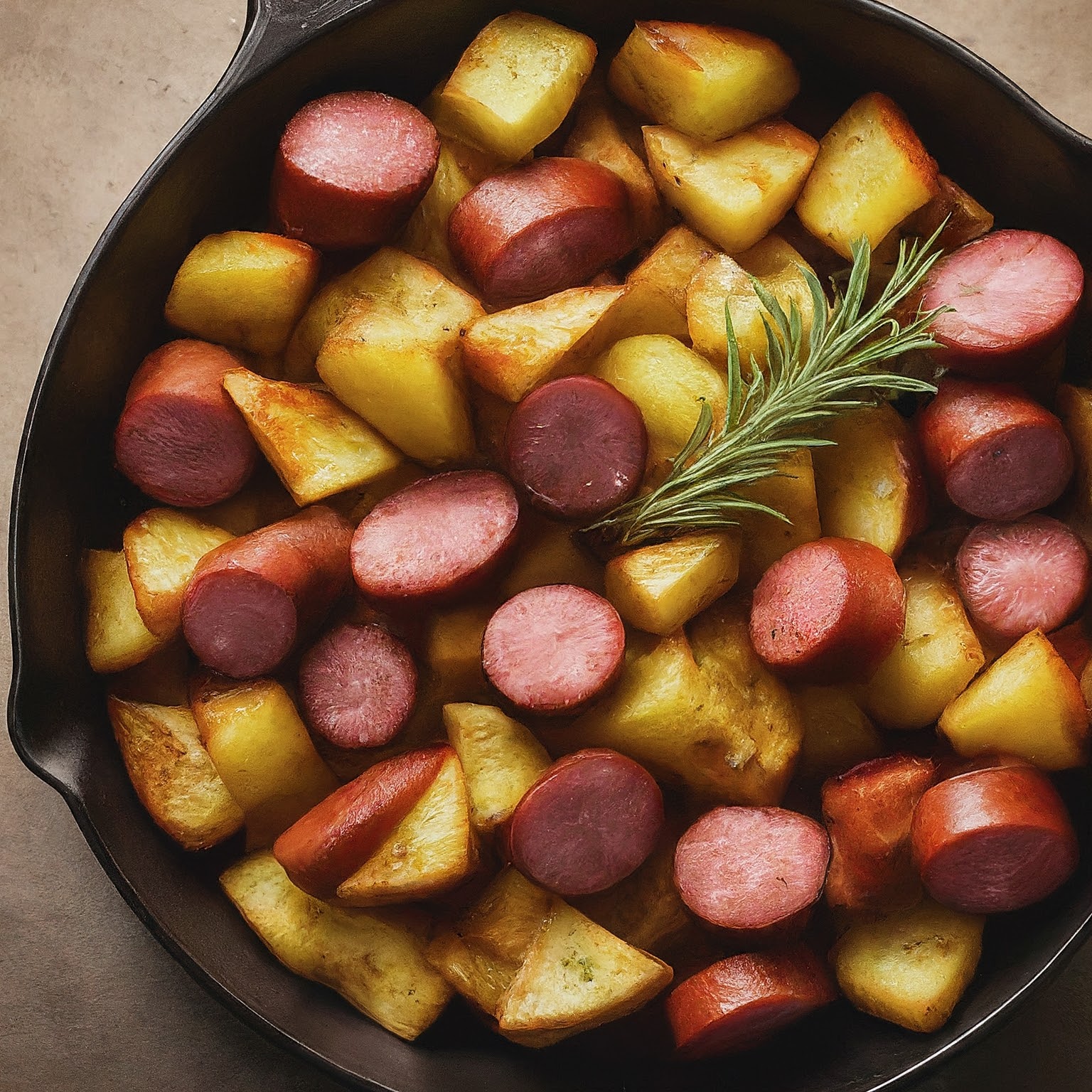 Roasted Potato and Kielbasa Recipe Astounding Taste! The Fresh Man cook