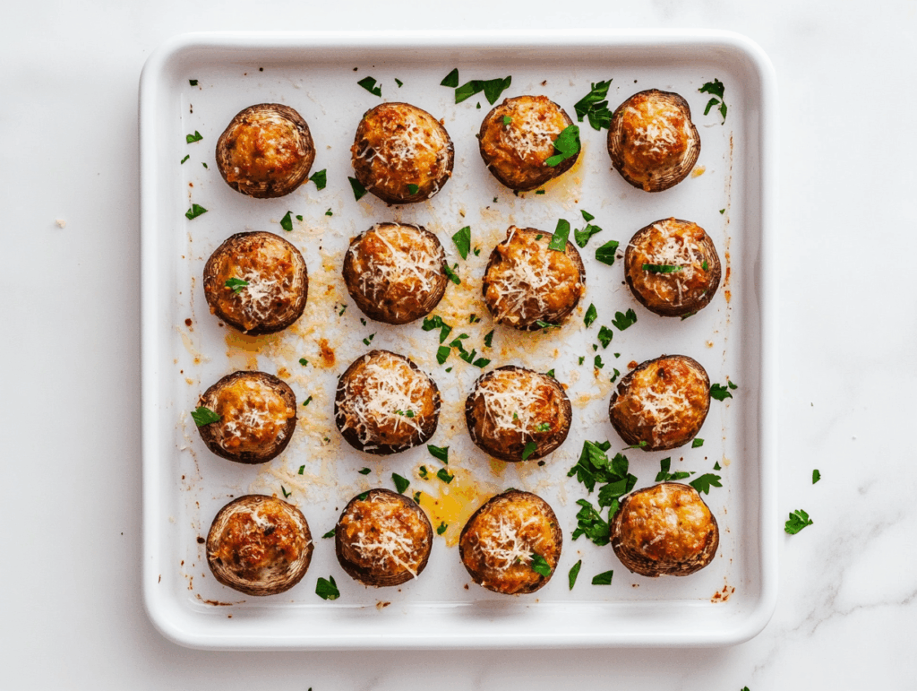 SAUSAGE STUFFED MUSHROOM RECIPE: A FLAVORFUL DELIGHT!