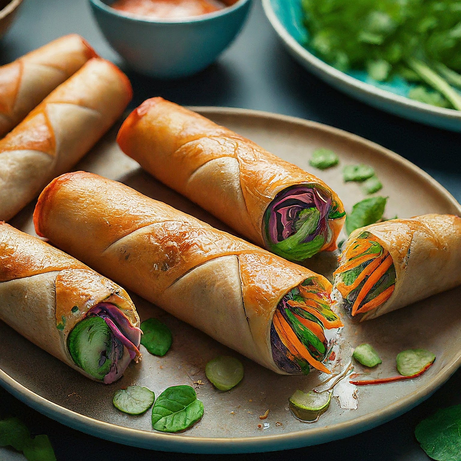 spring rolls recipe: Dynamic taste!