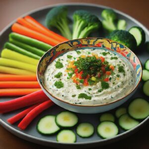 veggie dip recipe: Power-Packed snack!
