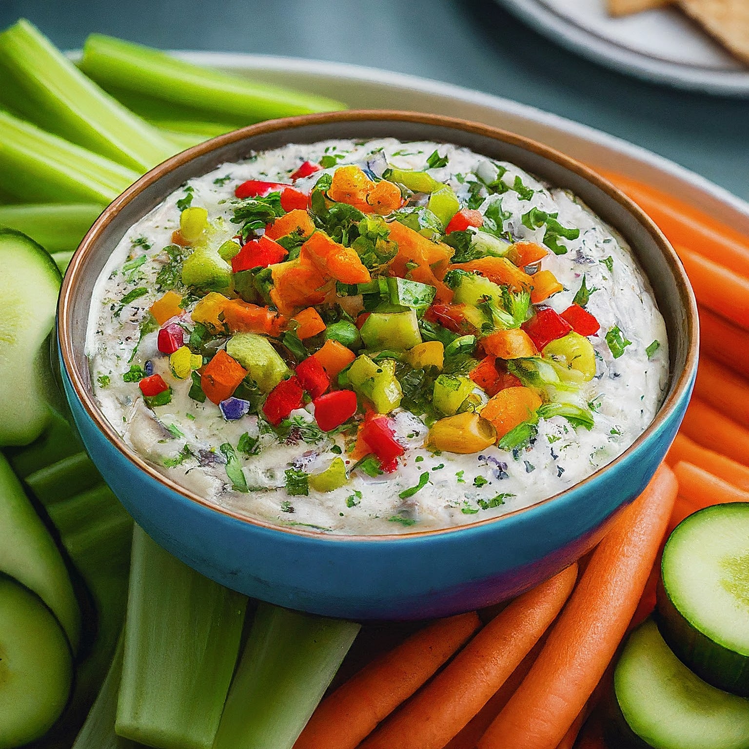 veggie dip recipe: Power-Packed snack!