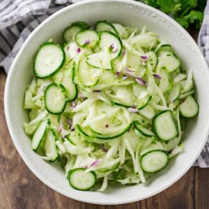 Cabbage Cucumber Salad Recipe