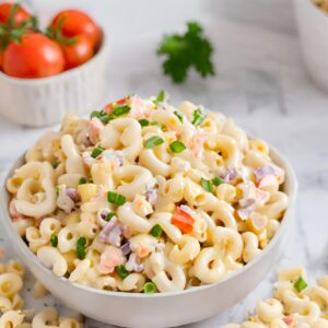 Macaroni Salad Recipe "Crunchy Macaroni Surprise (Get Ready for Flavor!)"