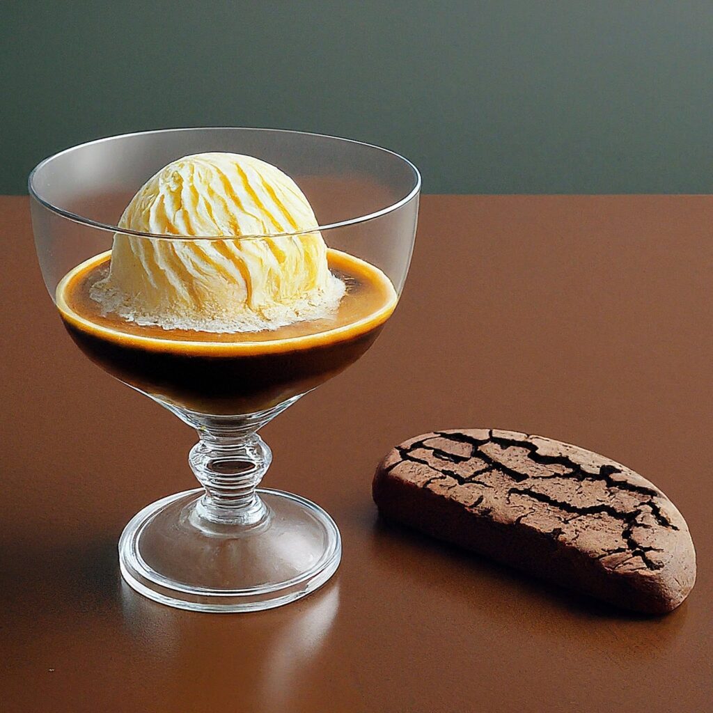 Experience the decadent fusion of creamy gelato and bold espresso in this classic Italian dessert. With just two main ingredients, affogato offers a simple yet indulgent treat that tantalizes the senses and satisfies your sweet cravings. Pour hot espresso over a scoop of vanilla gelato and watch as the flavors meld together to create a luxurious dessert experience that's perfect for any occasion.