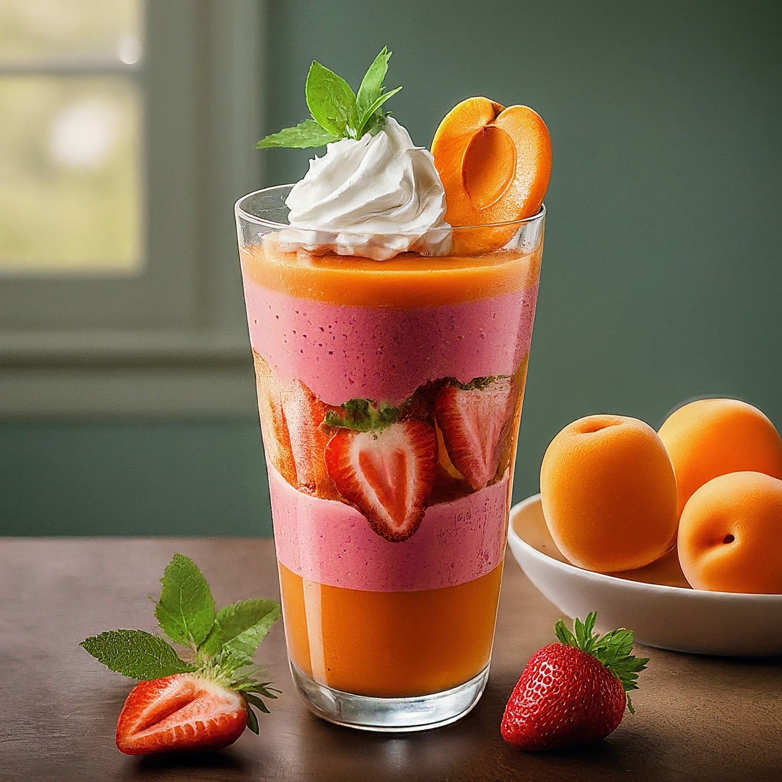 Apricot Strawberry Smoothie Recipe