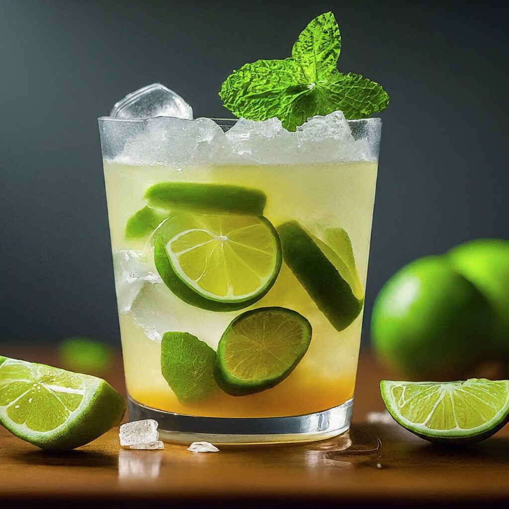 The Caipirinha, Brazil's national cocktail, is a refreshing blend of cachaça, fresh lime, and sugar that captures the vibrant spirit of Brazilian culture. With its simple yet bold flavors, the Caipirinha is the perfect drink for celebrating life's moments, big and small.