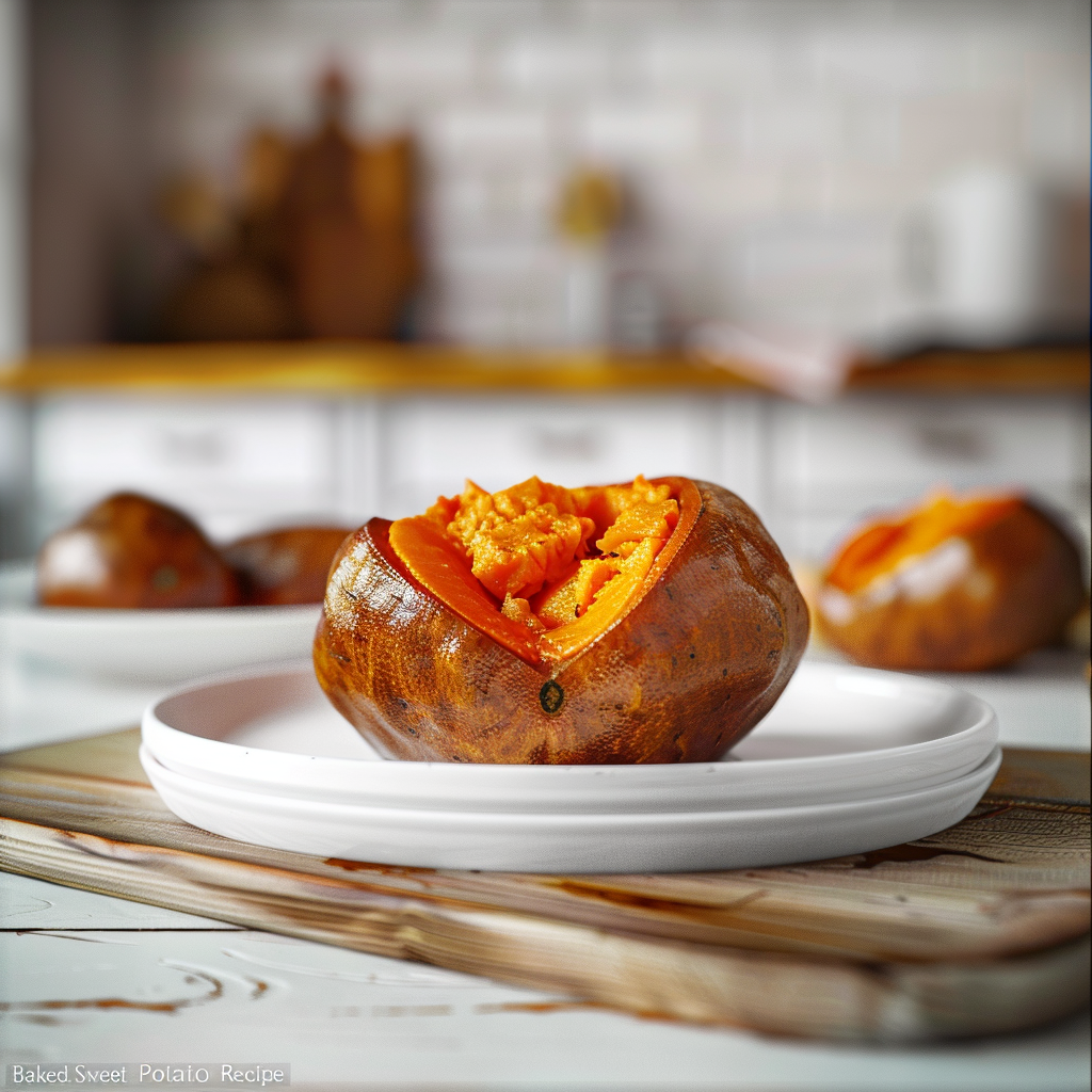 Baked Sweet Potato Recipe: A Sweet and Savory Delight! - The Fresh Man cook