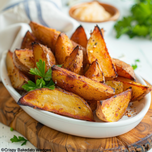 Crispy Baked Potato Wedges