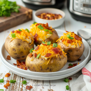 Instant Pot Baked Potatoes Recipe