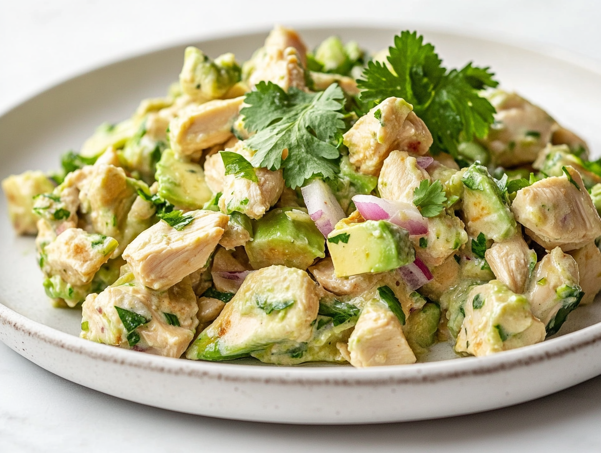 Chicken Avocado Salad Recipe "Simple and Satisfying"