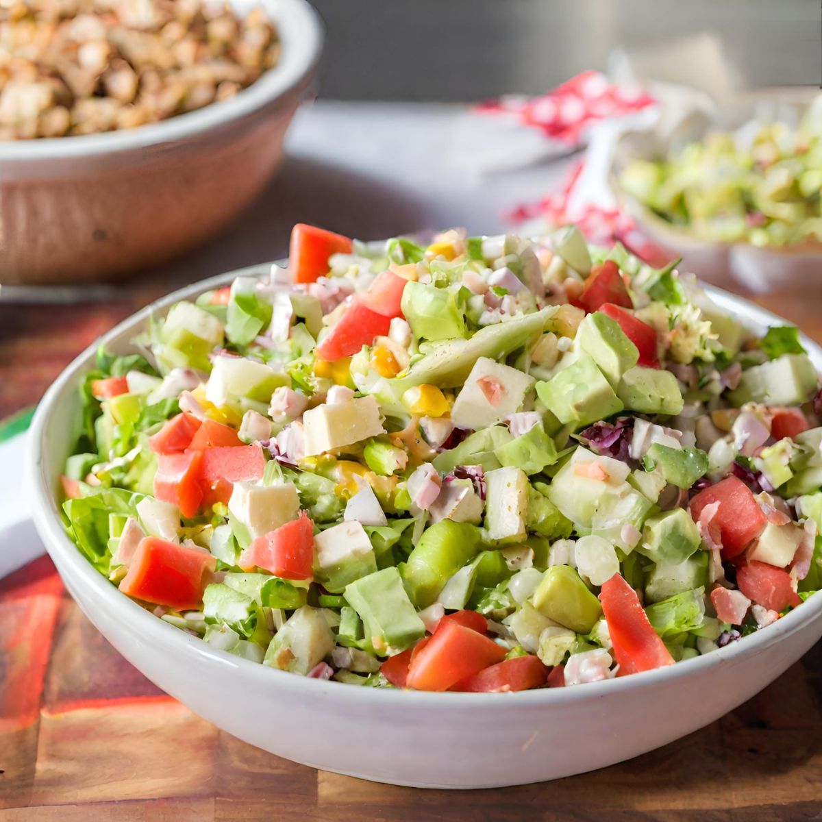 "Portillo's Famous Chopped Salad (With a Flavor Burst!)"