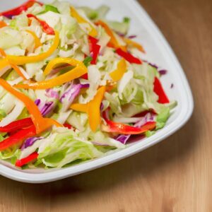 Crispy Crunch Salad (Colorful Veggie Fiesta!)