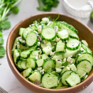 Fresh Cucumber Salad Recipe