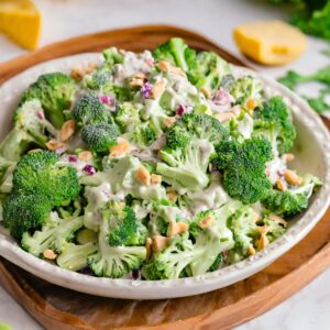 "Yummy Broccoli Salad (Creamy & Crunchy Delight)!”