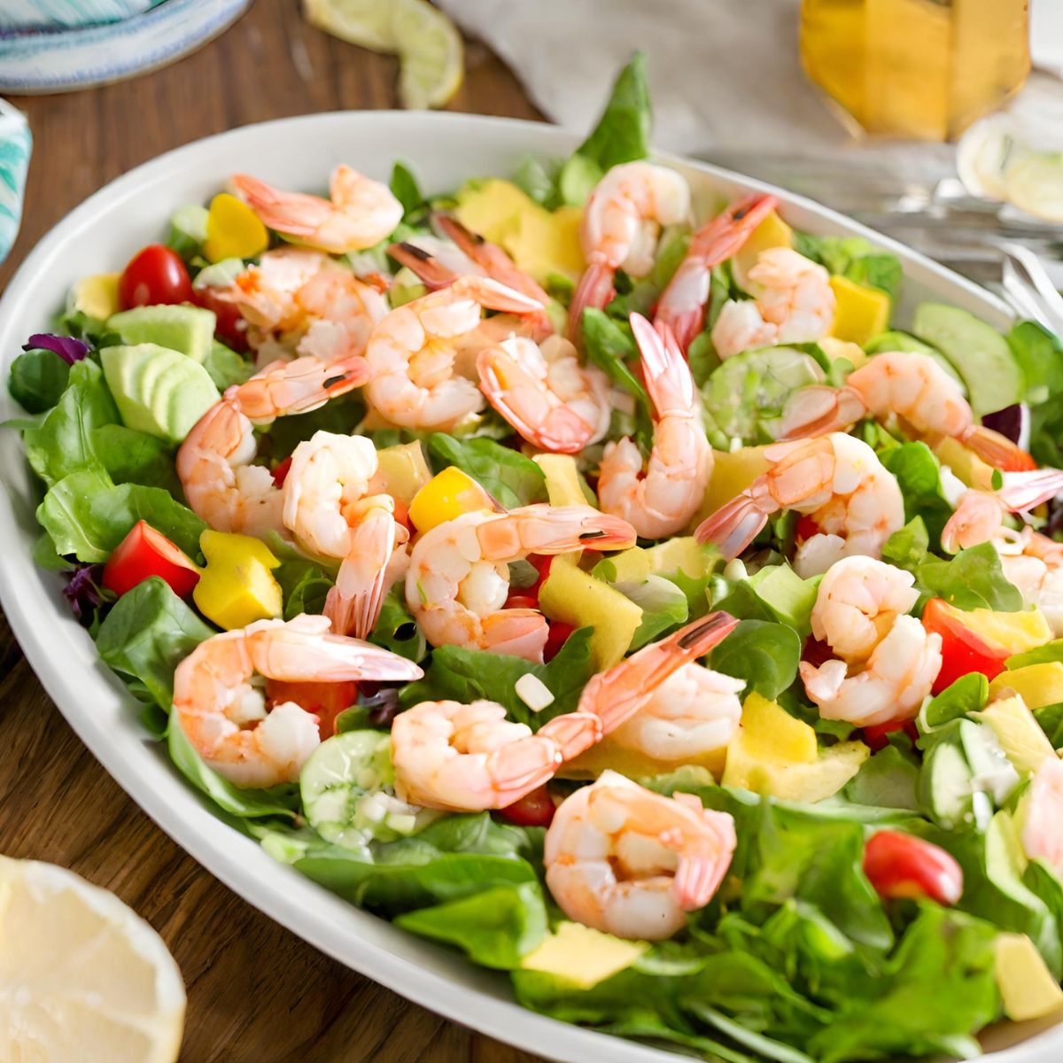 Zesty Shrimp Salad: A Summer Delight! - The Fresh Man cook