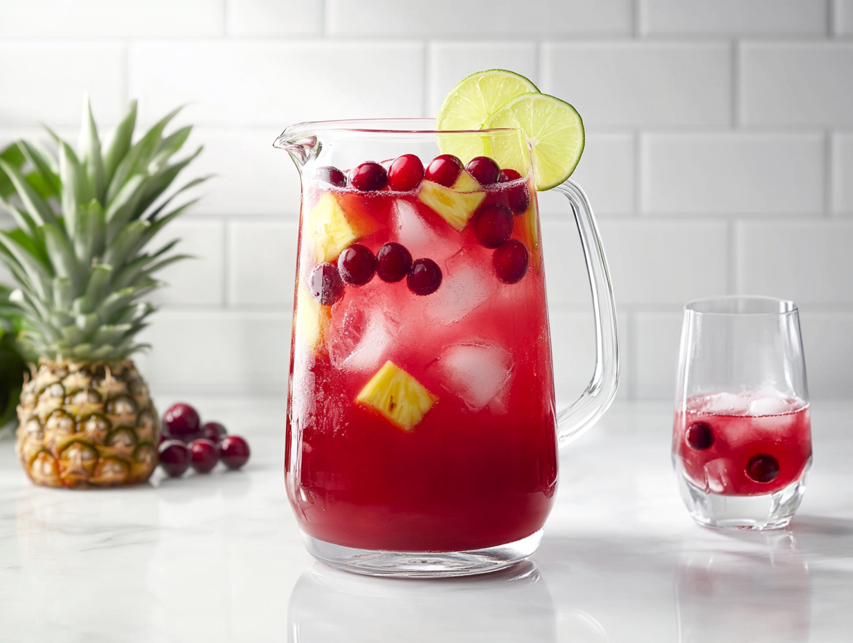 Cranberry Pineapple Punch Recipe: Amazing Taste!