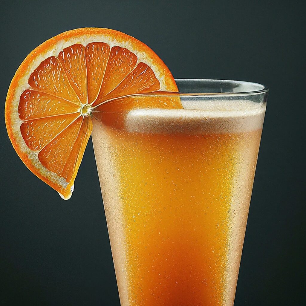 The Fuzzy Navel is a classic cocktail featuring peach schnapps and orange juice, known for its sweet and tangy flavor profile. Simply combine peach schnapps and orange juice over ice, stir well, and garnish with an orange slice for a refreshing and fruity drink that is perfect for any occasion. Cheers to enjoying this timeless cocktail!