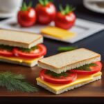 GOUDA AND TOMATO TEA SANDWICHES RECIPE: EXQUISITE TASTE!