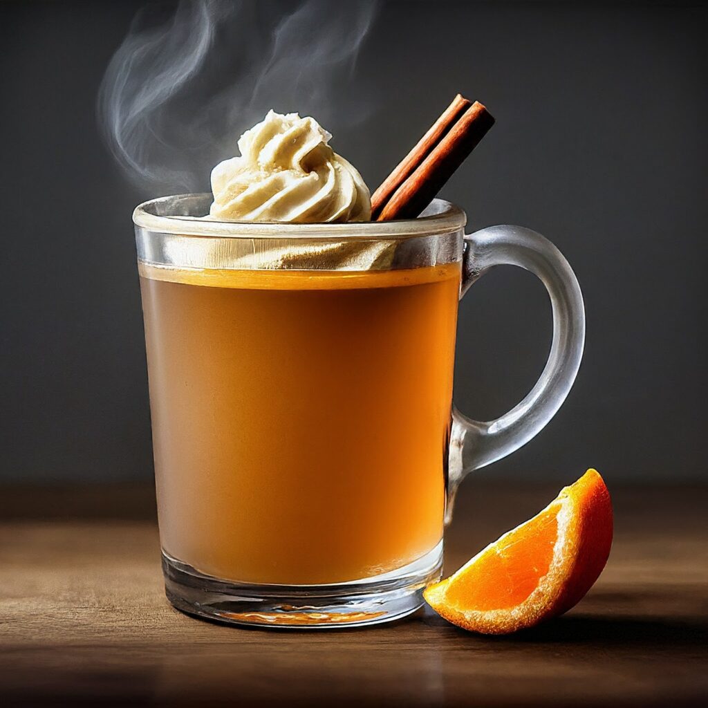 Indulge in the cozy comforts of fall with Hot Buttered Apple Cider with Rum. This soul-warming beverage combines the rich flavors of spiced apple cider, a hint of dark rum, and a dollop of buttery sweetness. Sip, savor, and let the aromatic spices envelop you in their comforting embrace. Cheers to the joys of autumn and the warmth of good company!