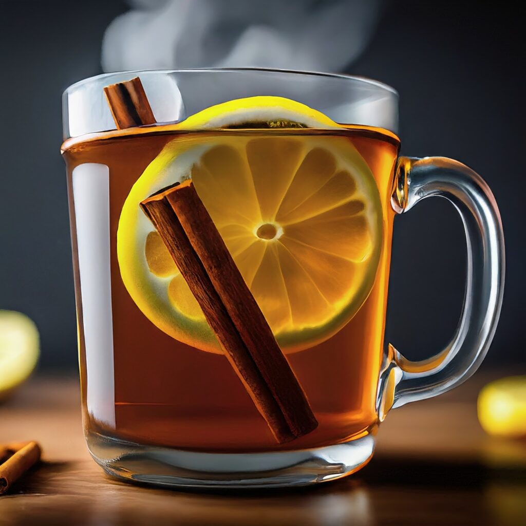 Indulge in the comforting warmth of a classic Hot Toddy. Made with whiskey, honey, fresh lemon juice, and hot water, this soothing cocktail promises to chase away the chill and wrap you in relaxation with every sip. Garnish with spices and a lemon twist for an extra touch of flavor and visual appeal. Cheers to cozy nights and comforting cocktails!
