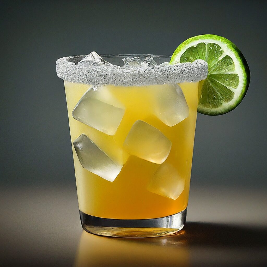 Transport yourself to a sunny Mexican beach with the classic Margarita cocktail. Made with tequila, triple sec, freshly squeezed lime juice, and optional sweetener, this iconic drink offers a perfect balance of sweet, sour, and salty flavors. Enjoy it on its own or paired with your favorite Mexican dishes for a fiesta-worthy celebration.




