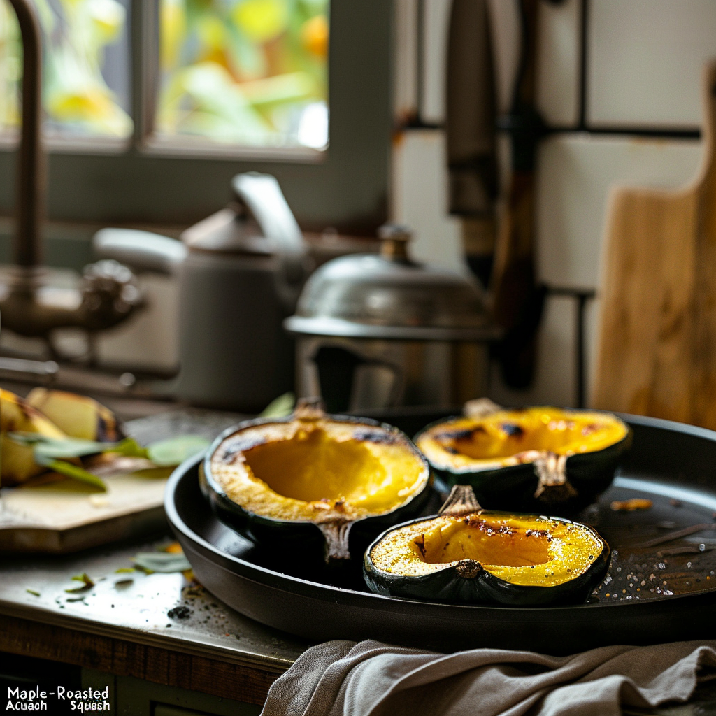 Maple-Roasted Acorn Squash