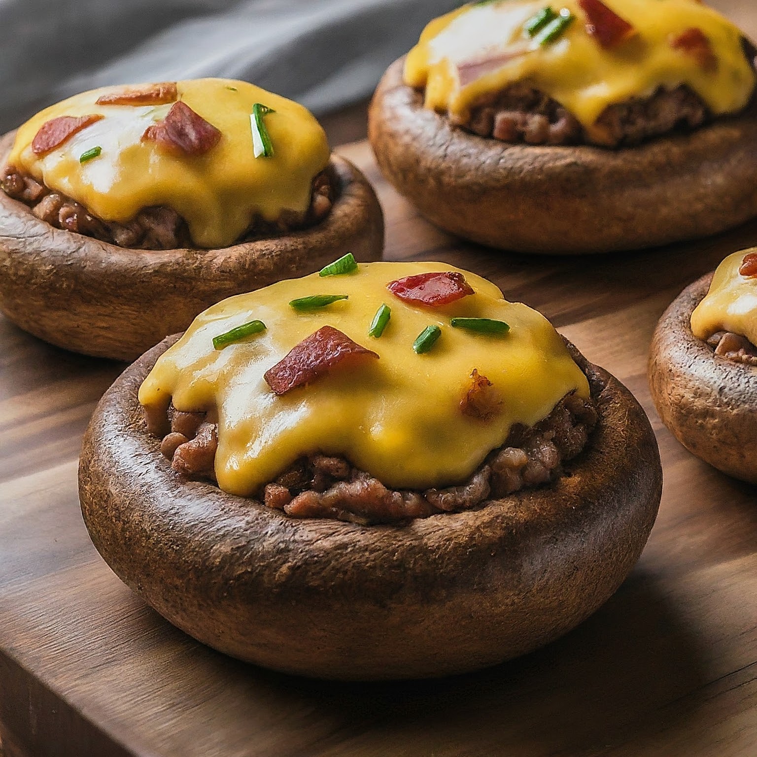 SMOKED GOUDA AND BACON STUFFED MUSHROOMS RECIPE: THE COMPLETE SATISFACTION!