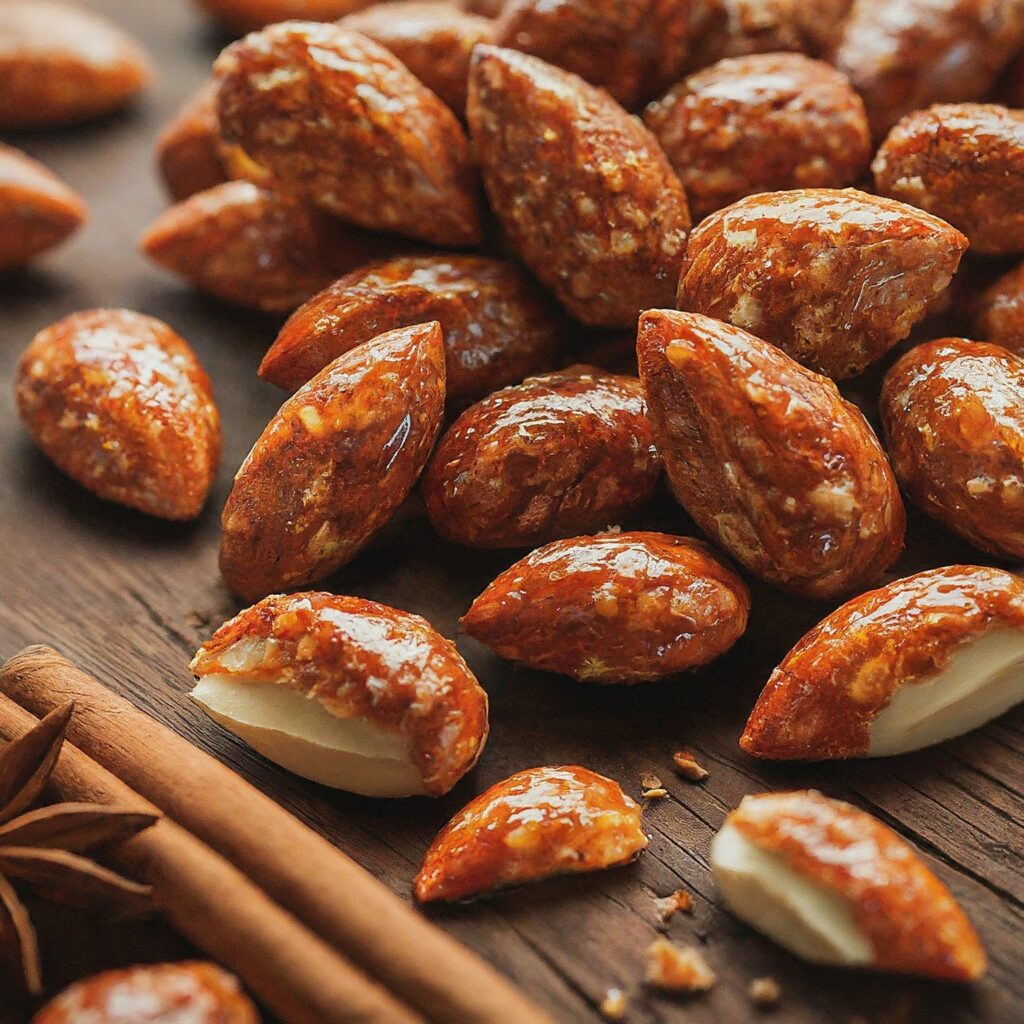 Transform ordinary almonds into a gourmet snack with our Spiced Honey Roasted Almonds. These crunchy almonds, coated in a blend of warm spices and sweet honey, are a delightful balance of savory and sweet flavors. Perfect for snacking or entertaining, these roasted almonds will elevate any occasion with their irresistible aroma and satisfying crunch.