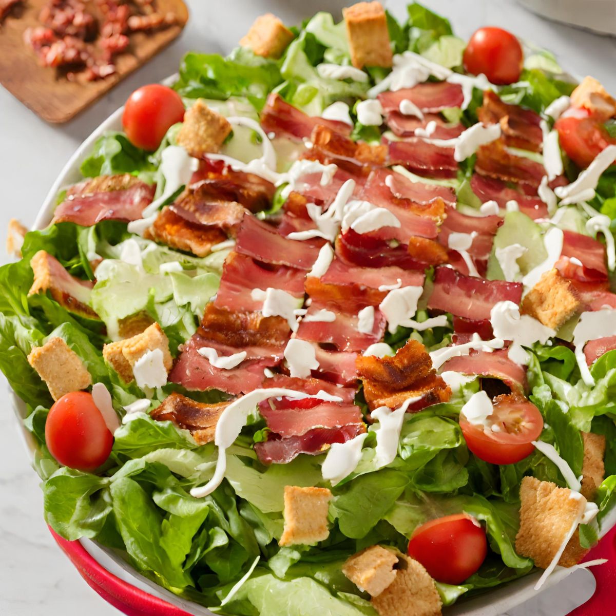 BLT Salad Recipe "The Perfect Summer Side Dish"