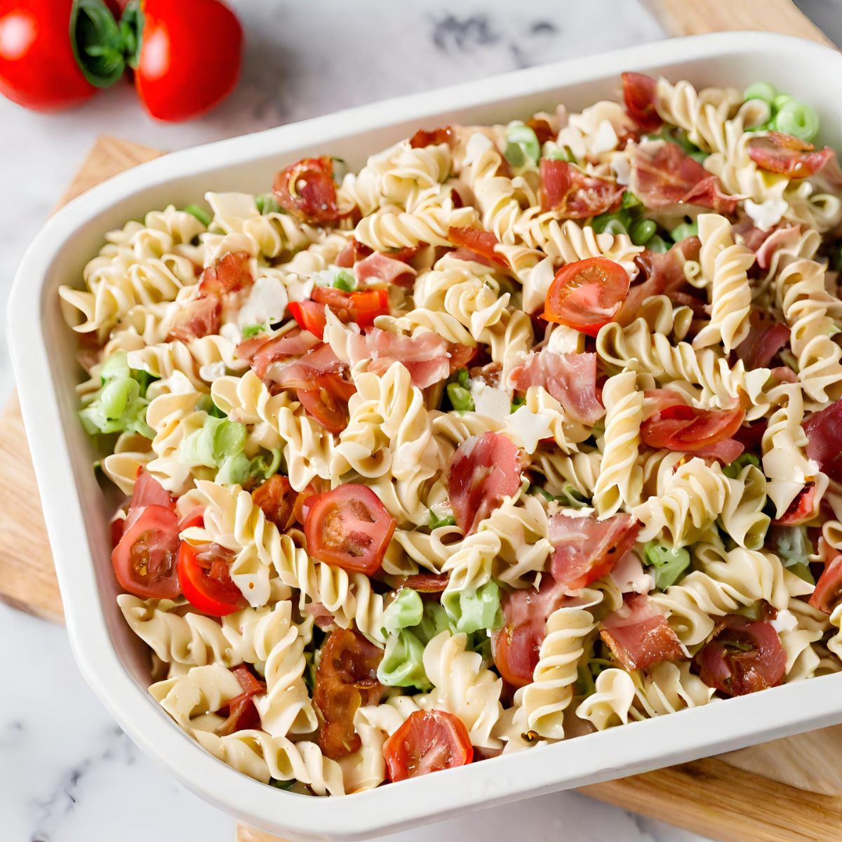 BLT Pasta Salad Recipe “Simple, Flavorful Dish”