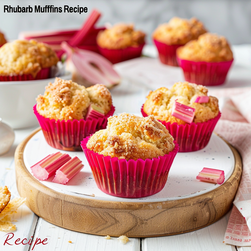 Rhubarb Muffins Recipe