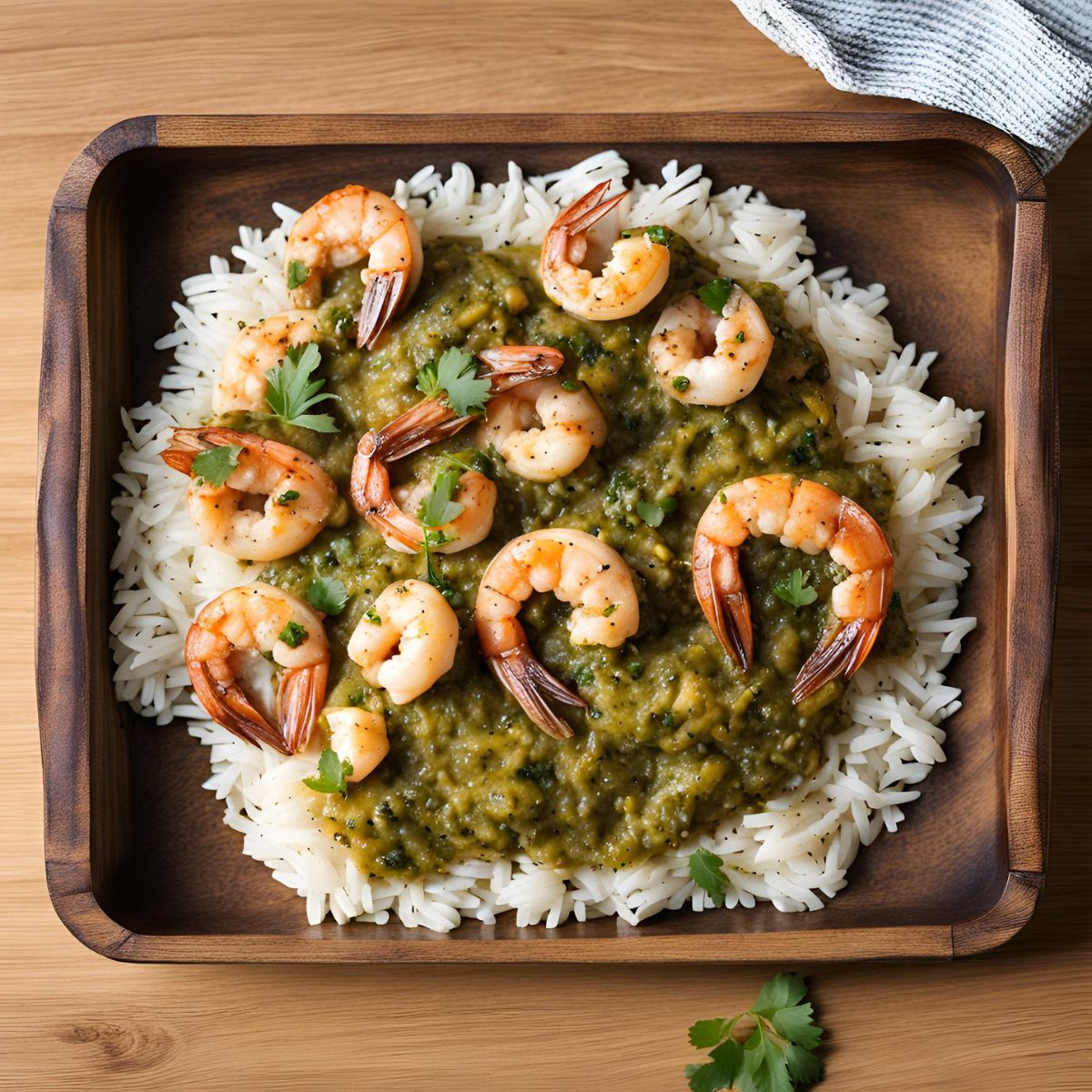 Salsa Verde Shrimp and Rice Recipe: Easy Weeknight Winner with a Mexican Twist!