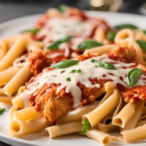 Chicken Parmesan Pasta: Italian Comfort in a Bowl!