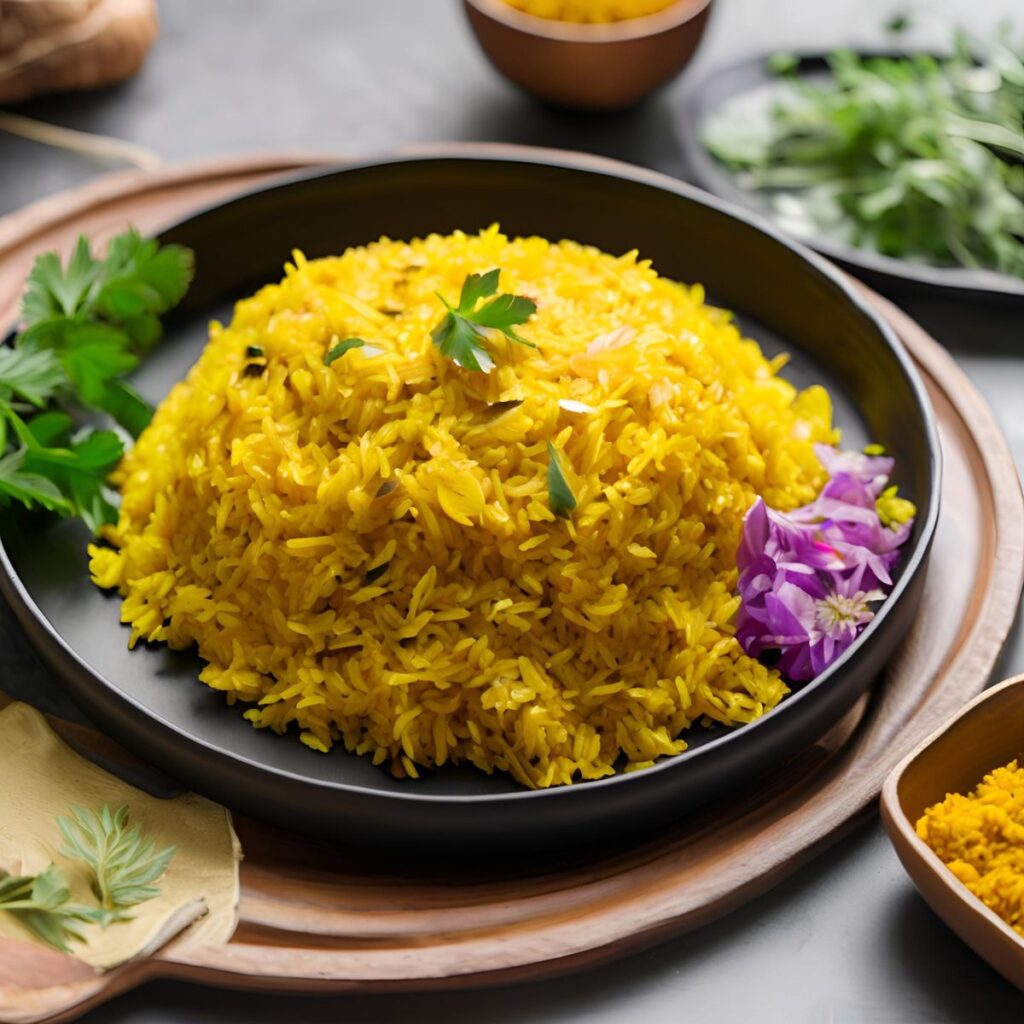 Turmeric Rice Recipe: A Vibrant Twist to Your Dinner Table! - The Fresh ...
