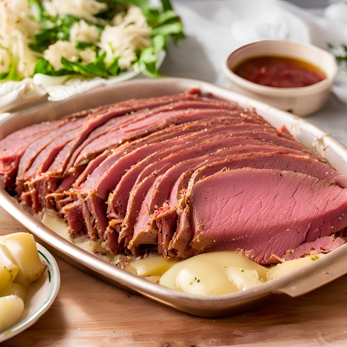 Oven baked corned beef recipe tender juicy and flavorful the