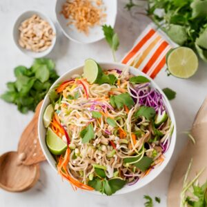 Thai Noodle Salad Recipe: Easy Weeknight Meal with a Thai Twist!