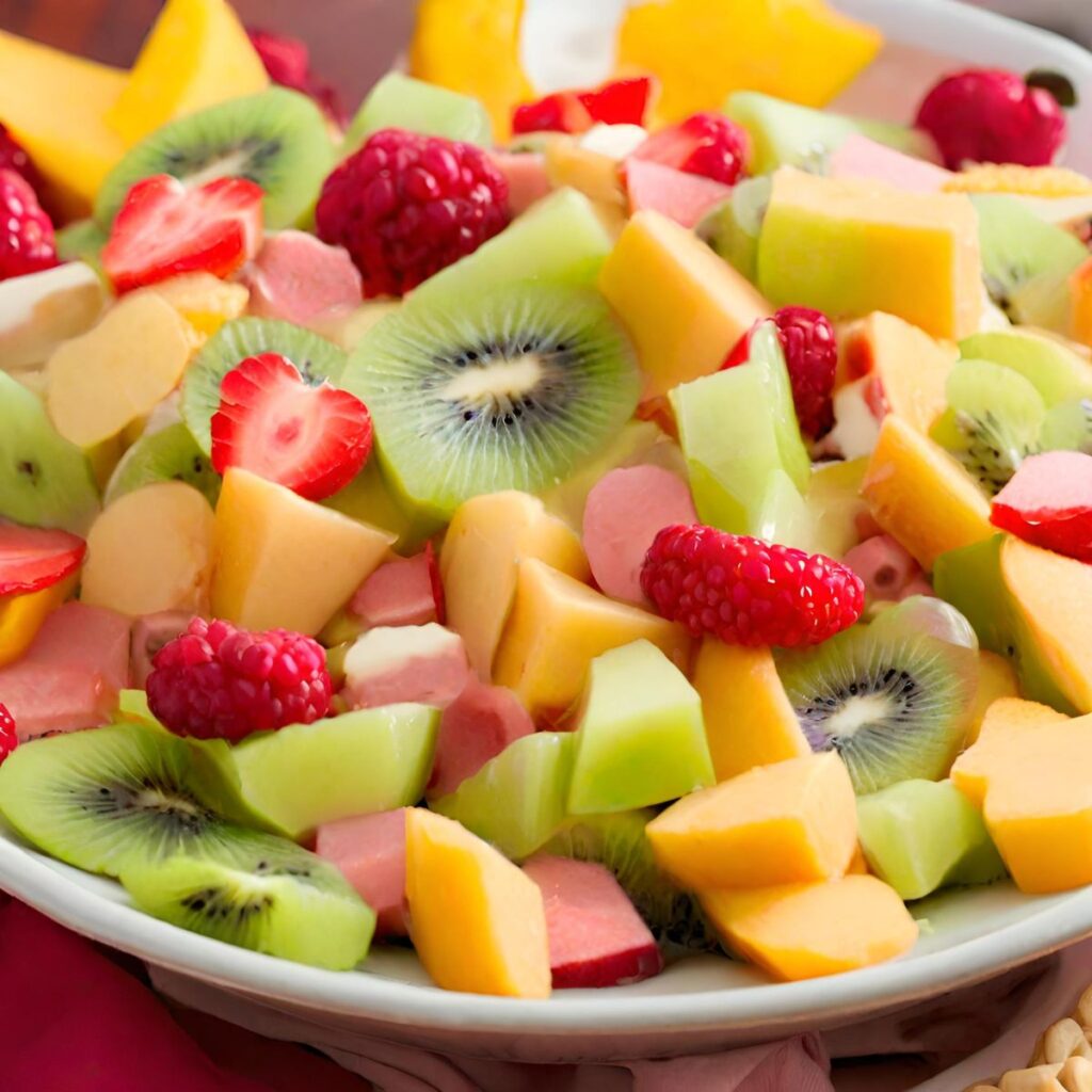 What Fruits Are in the German Fruit Salad?